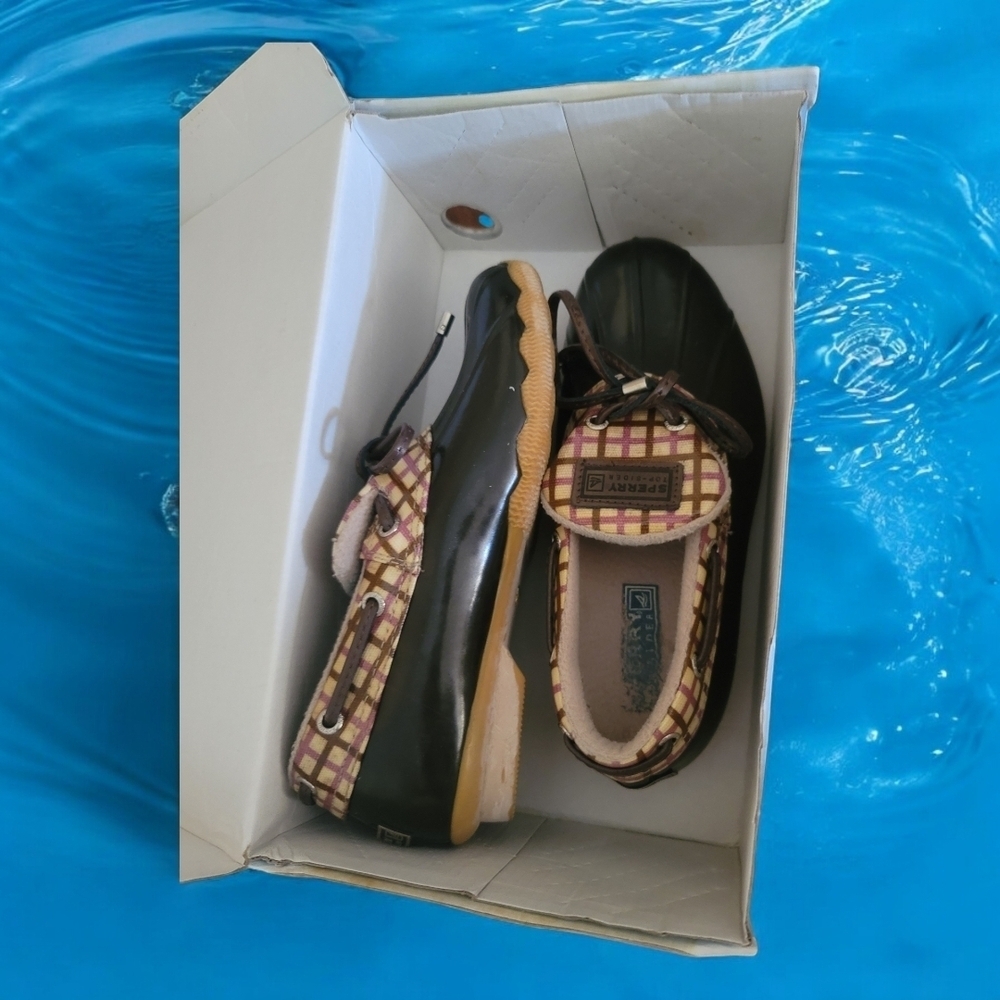 SPERRY TOP SIDER 6M Plaid and Black - Picture 7 of 8